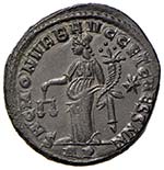 Diocleziano (284-305) Follis (Roma) Testa ... 