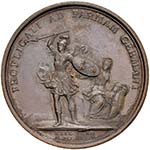 PARMA Medaglia 1734 Luigi XV (re di Francia, ... 