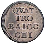 Benedetto XIV (1740-1758) 4 Baiocchi 1747 - ... 