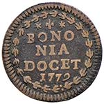 PIO VI (1774 - 1799) Bologna - Quattrino ... 