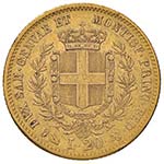 Vittorio Emanuele II (1849-1861) 20 lire ... 