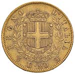 Vittorio Emanuele II (1861-1878) 20 lire ... 