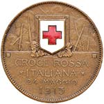 CROCE ROSSA Medglia 1915 Croce Rossa - CU