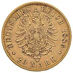 GERMANIA Prussia Wilhelm I (1861-1888) 20 ... 