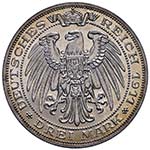 GERMANIA Prussia Wilhelm II (1888 - 1918) 3 ... 