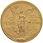 MESSICO 50 Pesos 1923 -  AU (g 41,70)