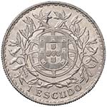 PORTOGALLO Escudo 1916 - KM 564 AG (g 24,82)