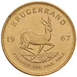 SUDAFRICA Krugerrand 1967 - Fr. B1 AU (g ... 