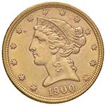 USA 5 Dollari 1900 - Fr. ... 