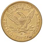 USA 5 Dollari 1907 D - Fr. 147 (AU 8,37)