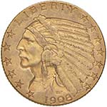 USA 5 Dollari 1908 - Fr. ... 