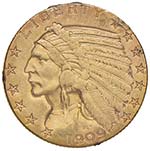 USA 5 Dollari 1909 - Fr. ... 