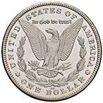 USA Dollaro 1880 CC - AG (g 26,80) fondi ... 