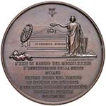Medaglia 1883 Inaugurazione del monumento ... 
