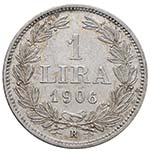 SAN MARINO Lira 1906 - Gig. 27 AG (g 5,00)