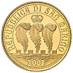 SAN MARINO 50 Euro 2003 ... 