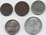 PIO XI (1929-1939) 5,10,20 centesimi 5 e 10 ... 