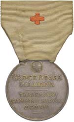 Medaglia Croce Rossa Italiana 1908 - Opus: ... 