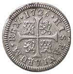 SPAGNA Felipe V (1700-1746) ½ Real 1726 ... 