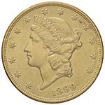 USA 20 Dollari 1899 - KM ... 