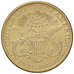 USA 20 Dollari 1899 - KM 74.3 AU (g 33,49) ... 