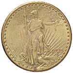 USA 20 Dollari 1925 - KM 131 AU (g 33,48)