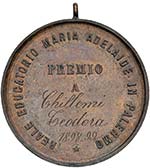 Anno 1863 (presunto) - Medaglia premio - ... 
