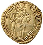 Nicolò V (1447-1455) Ducato - Munt. 4 AU (g ... 
