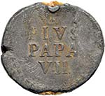 Pio VII (1800-1823) Bolla - PB (g 51,69 - Ø ... 