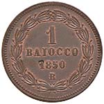 Pio IX (1846-1878) Bologna - Baiocco 1850 A. ... 
