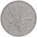 REPUBBLICA ITALIANA 10, 5, 2 e una Lira 1947 ... 