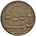 INGHILTERRA Medaglia 1739 Admiral Vernon - ... 
