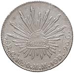 MESSICO 8 Reales 1890 Ca MM - KM 377.2 AG (g ... 