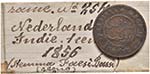 OLANDA East Indie Cent 1856 -  KM 307 CU (g ... 