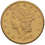 USA 20 Dollars 1883 S - ... 