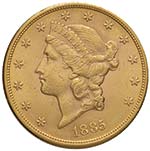 USA 20 Dollars 1885 S - ... 