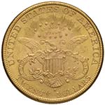 USA 20 Dollars 1899 S - AU (g 33,45) Minimi ... 