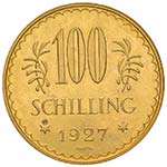 AUSTRIA 100 Schilling 1927 - KM 2842; Fr. ... 