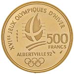 FRANCIA 500 Francs 1991 Jeux Olympiques ... 
