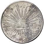MESSICO 8 Reales 1885 - AG (g 27,04)