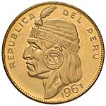 PERU 50 Soles Oro 1967 - ... 