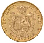 SPAGNA Alfonso XIII (1886-1931) 20 Pesetas ... 