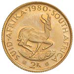 SUDAFRICA 2 Rand 1980 - KM 64 AU (g 8,00) 