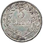 SVIZZERA Vaud - 5 Batzen 1814 - HMZ2 2-1002i ... 