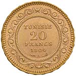 TUNISIA 20 Francs 1904 A ... 