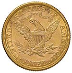 USA 5 Dollars 1882 - KM 101 AU (g 8,38) ... 