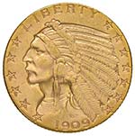 USA 5 Dollars 1909 D - ... 