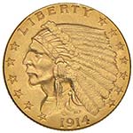 USA 2,50 Dollars 1914 - ... 