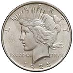 USA Dollaro 1923 - AG (g ... 