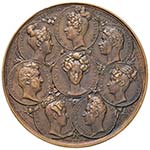 NAPOLI Medaglia 1829 - Convegno di Grenoble ... 